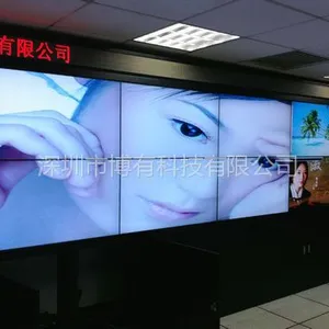 供应55寸450亮度5.3mm拼缝三星超窄边液晶拼接电视墙 深圳液晶拼接厂家