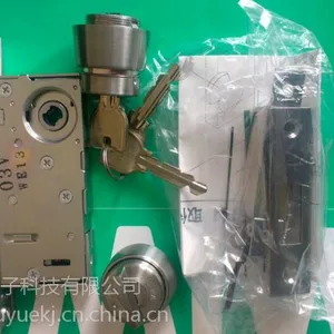 日本美和MIWA 移门钩锁14FN窄框门锁移门锁U9FN-1推拉门勾锁钩锁