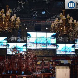 供应13823183256宁夏40寸酒吧液晶拼接电视墙
