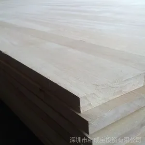 18mm橡胶木集成材 板材木板木材厂家直销批发 橡胶木AB面出售