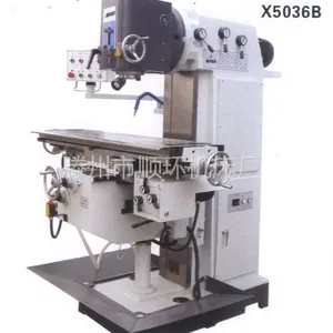 供应精密多功能全新X5036B--L立式升降台铣床