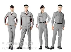 中山供应夏季短袖工作服 工衣工服涤棉工人工作服系列套装