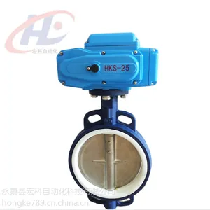 D971F电动对夹蝶阀