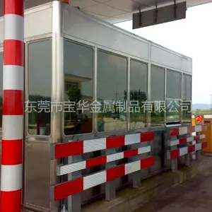 供应广东高速公路收费亭_不锈钢收费亭_收费亭价格