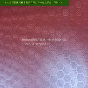 佛山厂家直销多款航空箱板材珠黑六角形纹