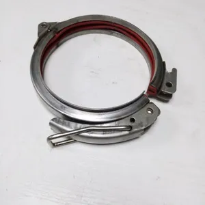正宗不锈钢304卡箍 风管卡箍 风管管夹 ***抱箍 翻边管快速卡箍
