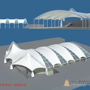 信宜膜结构多少钱一平方,景观膜、门头膜、车棚膜、雨棚膜、体育场膜