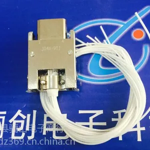 西安骊创/***推出【J24H-25TK矩形连接器】航空插头25芯带线