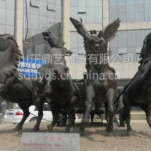 铸铜雕塑历史人物