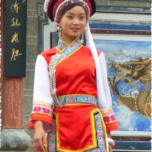 白族服装报价——杭州新款白族服饰