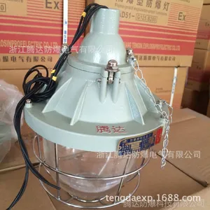 江苏昆山 粉尘防爆灯 BAD52-200型护栏式立杆防爆灯 防爆弯灯