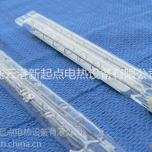 红外线半镀白加热管 烤膝烘干加热管设备 光波辐射加热管生产厂家