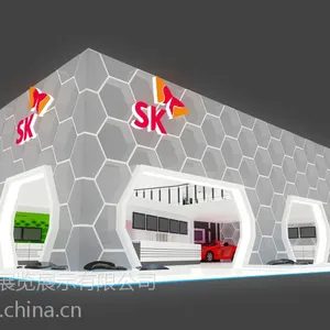 四川墙纸展厅搭建 成都舞台设计