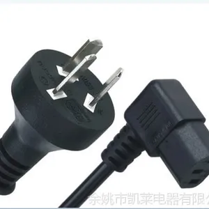 商家销售阿根廷插头带弯头品子尾插座   弯头（QT3）电脑管插座