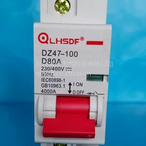 厂家直销庆凌牌QLDZ1-10012V24V250V400V光伏直流断路器开关1P100A