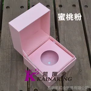 进口珠光纸巨型永生玫瑰礼盒盒子 七夕情人节礼盒速递 13*13cm