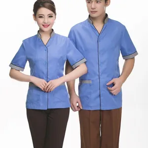 夏季保洁员短袖工作服客房阿姨清洁制服工服酒店服务工装