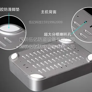 iphone6手机充电报警器 铝合金探头苹果原装标准官方防盗器一拖六
