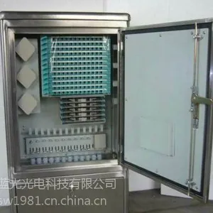SMC复合材料144芯室外光缆交接箱 光缆配线箱 光纤配线架 ODF箱 2.0 3.0光缆交接箱