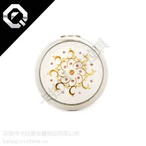 随身便携小镜子_化妆镜批发 双面圆形 随身便携小镜子价格