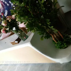 玻璃钢接待收银台,玻璃钢水吧台造型,吧台树池,玻璃钢台面带景观树池,河南玻璃钢水吧台
