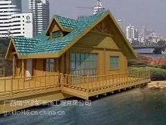 品质好的防腐木屋绿都装饰供应——防腐木屋厂家
