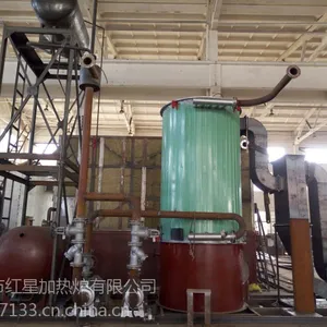 供应内蒙古立式整体式手烧导热油锅炉、导热油锅炉常州红星锅炉价格优13906118326