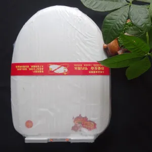 厂家推荐 抗菌 缓降静音 加厚耐用三鱼U型8003短马桶盖板