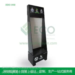 钥匙扣纸展示架 挂钩纸展示架定制厂家 HDU-039