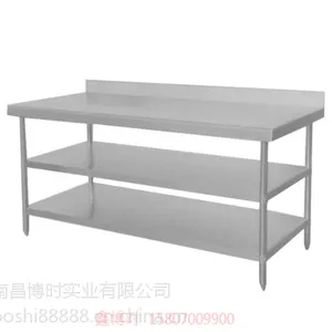加厚升级组装式不锈钢货架三层四层五层平板货架展示架厨房置物架