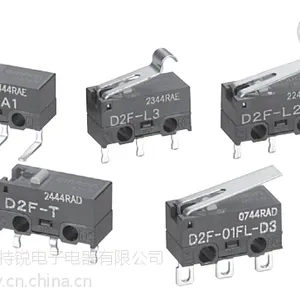 深圳持锐电子供应全新原装OMRON欧姆龙 D2F-01F-A1超小型基本开关