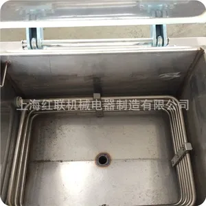 宏联牌厂家直销电热、燃气两用炸鸭炉大功率商用炸鸭炉
