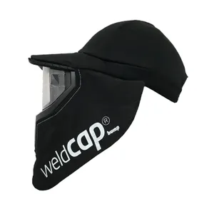 欧博瑞 自动变光防火布艺电焊面罩 焊帽 威德weldcap