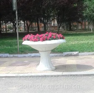 青岛景观花盆青岛大花盆青岛水泥大花盆青岛城市道路花盆青岛玻璃钢大花盆13206391356