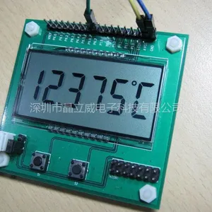 ʱ���¶�LCDҺ������LED����Դ��������ʾ�� ������ 2.5��