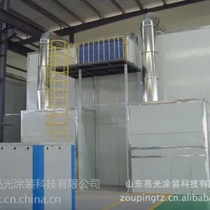 山东亮光直销喷砂房 自动回收喷砂房 环保涂装 喷砂房