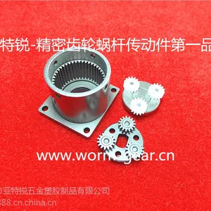 39MM微型行星减速器 齿轮箱 金属齿轮箱 粉末冶金齿轮