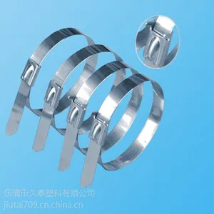 批发电力标牌不锈钢扎带/电力标识牌专用扎带/杆号牌不锈钢扎带