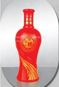 供应时尚喷涂酒瓶500ml容量