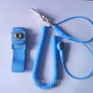 武汉鼎盛达防静电手腕带厂家批发|黄石防静电有线手腕带现货|防静电PU/PVC手环图片