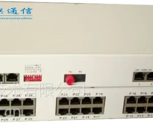 供应30路电话加4路以太网加4E1多业务电话光端机