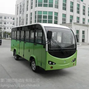 厦门朗迈14座电动观光旅游车 电瓶游览车 景区营运电动观光车