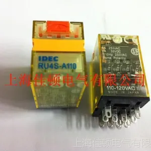 【全新原装日本和泉】IDEC 高性能小型继电器 RU4S-A110