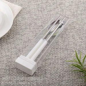 【原创设计】新品不锈钢便携餐具筷子勺子套装厂家批发