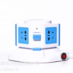 迪途创意家用接线排插10A额定电流1.8电线