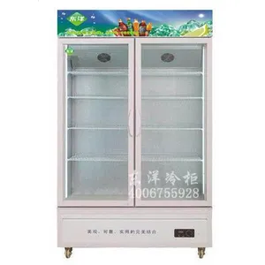 供应立式二门展示柜,二门药材冷柜报价