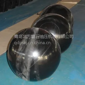 供应φ55-φ107管道清洗球,实心橡胶球,山东厂家北方磐石