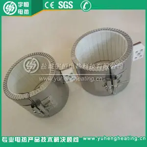 注塑机挤出机不锈钢陶瓷加热圈 陶瓷接线出线100*100高温加热圈