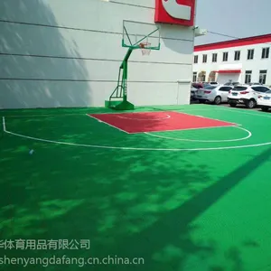 锦州_篮球场地板_带您了解塑胶地板常见的几种误区