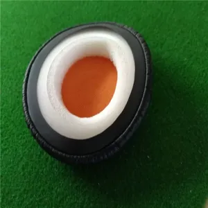订做热压蛋白皮耳机套 激光穿孔吸音海绵耳罩 高周波压成型加工